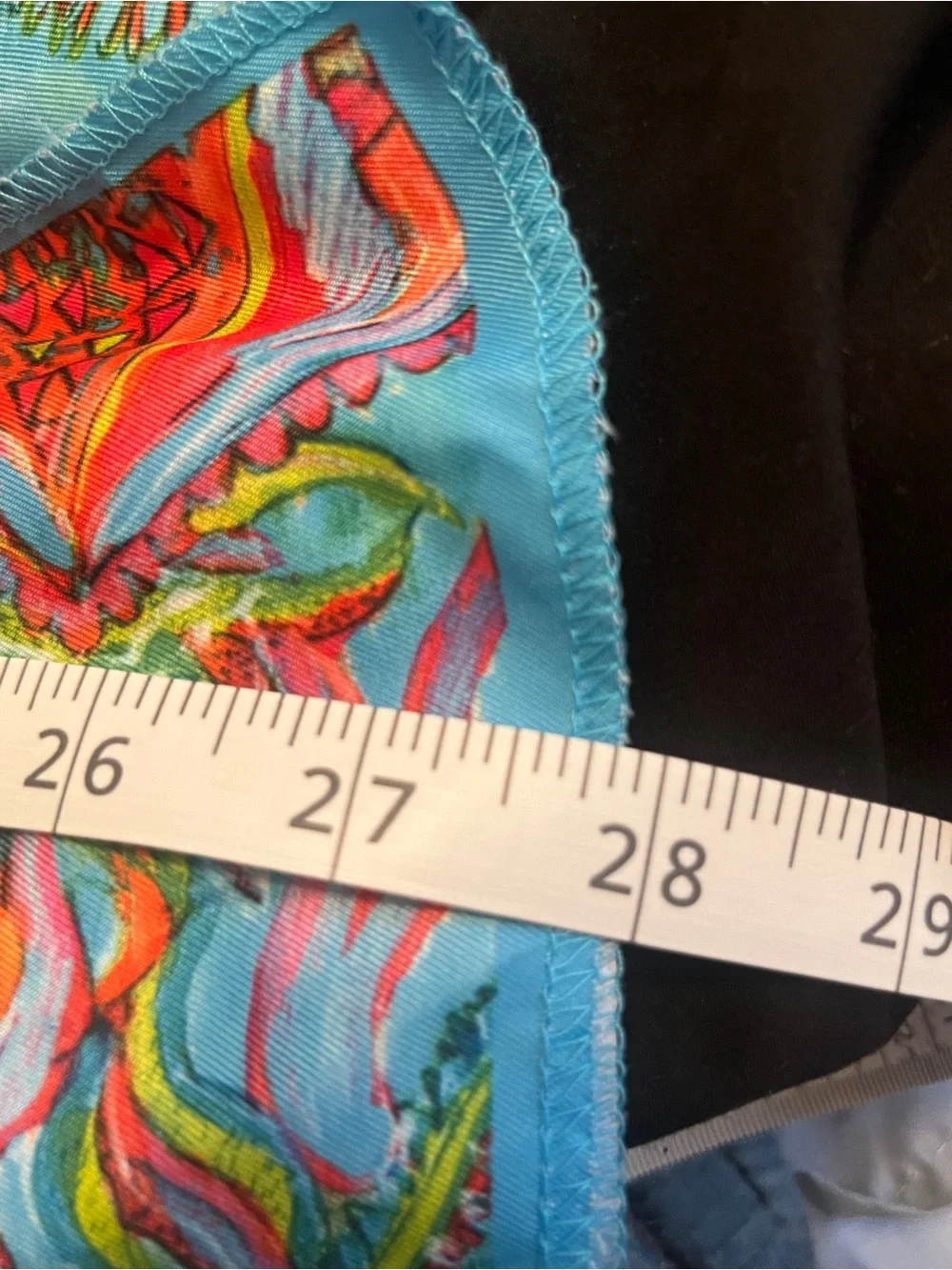 Sea Turtle Print square scarf/ handkerchief